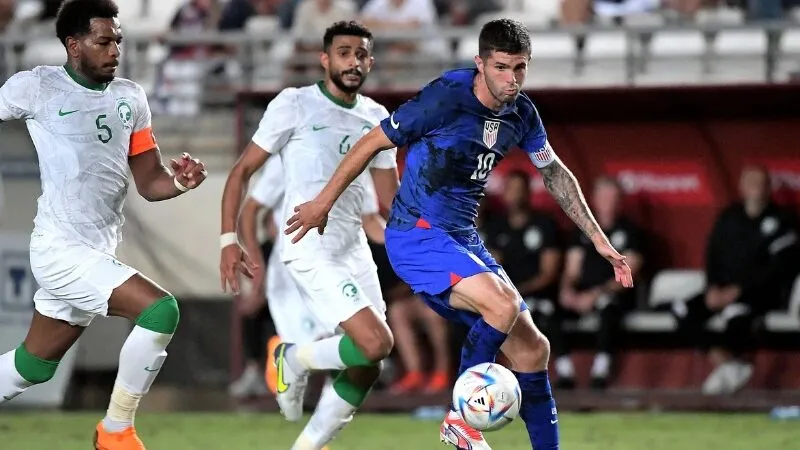 ĐT Mỹ rõ ràng là đội được đánh giá cao hơn so với Saudi Arabia