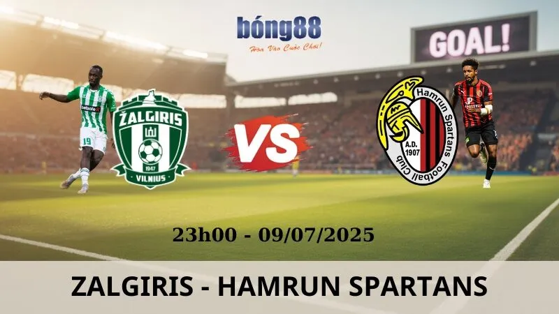 Nhận Định Bóng Đá - Zalgiris vs Hamrun Spartans 09/07/2025 Nhận Định Bóng Đá - Zalgiris vs Hamrun Spartans 09/07/2025